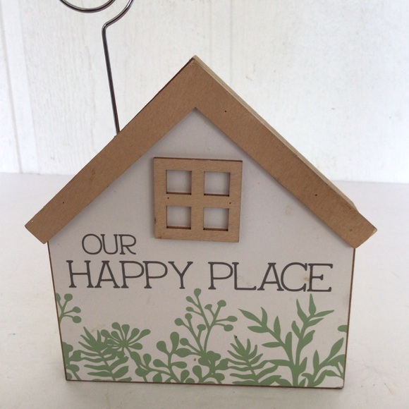 OUR HAPPY PLACE PHOTO HOLDER - Picture 2 of 3